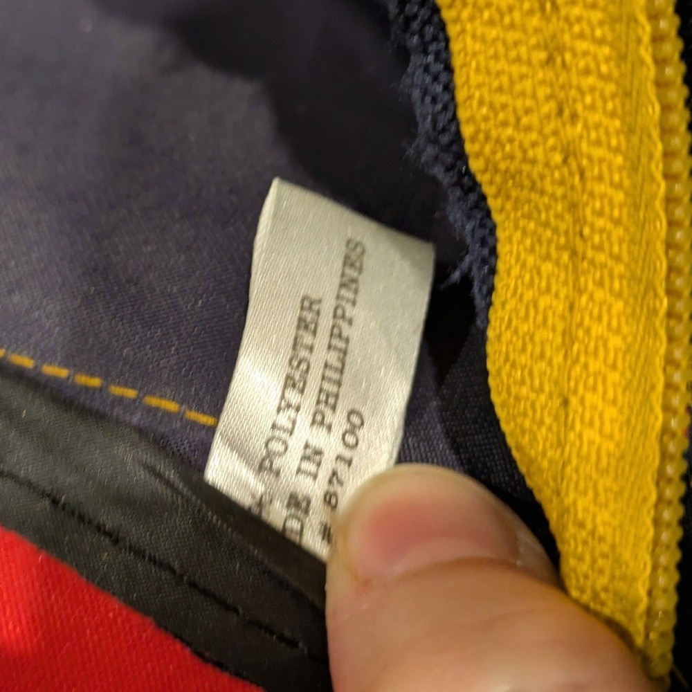 Vtg Atlanta 1996 Olympic Games Fanny Pack Unisex Misprinted Stitching Bag - Picture 5 of 8